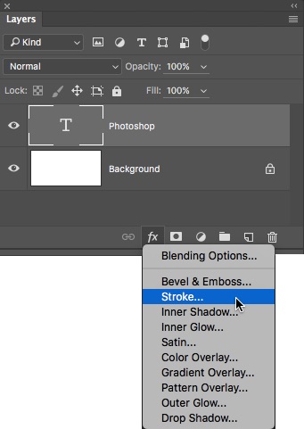 6 - Add A Stroke Effect