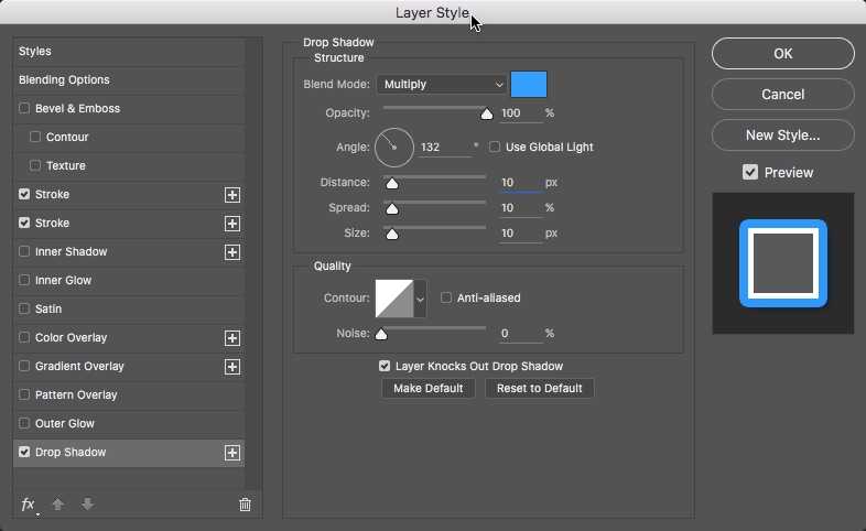 9 - Add Drop Shadow