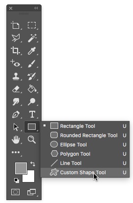 Custom Shape Tool, Photoshop Bootcamp