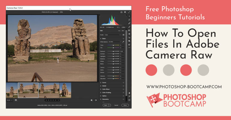 How To Open Camera Raw Files In Photoshop