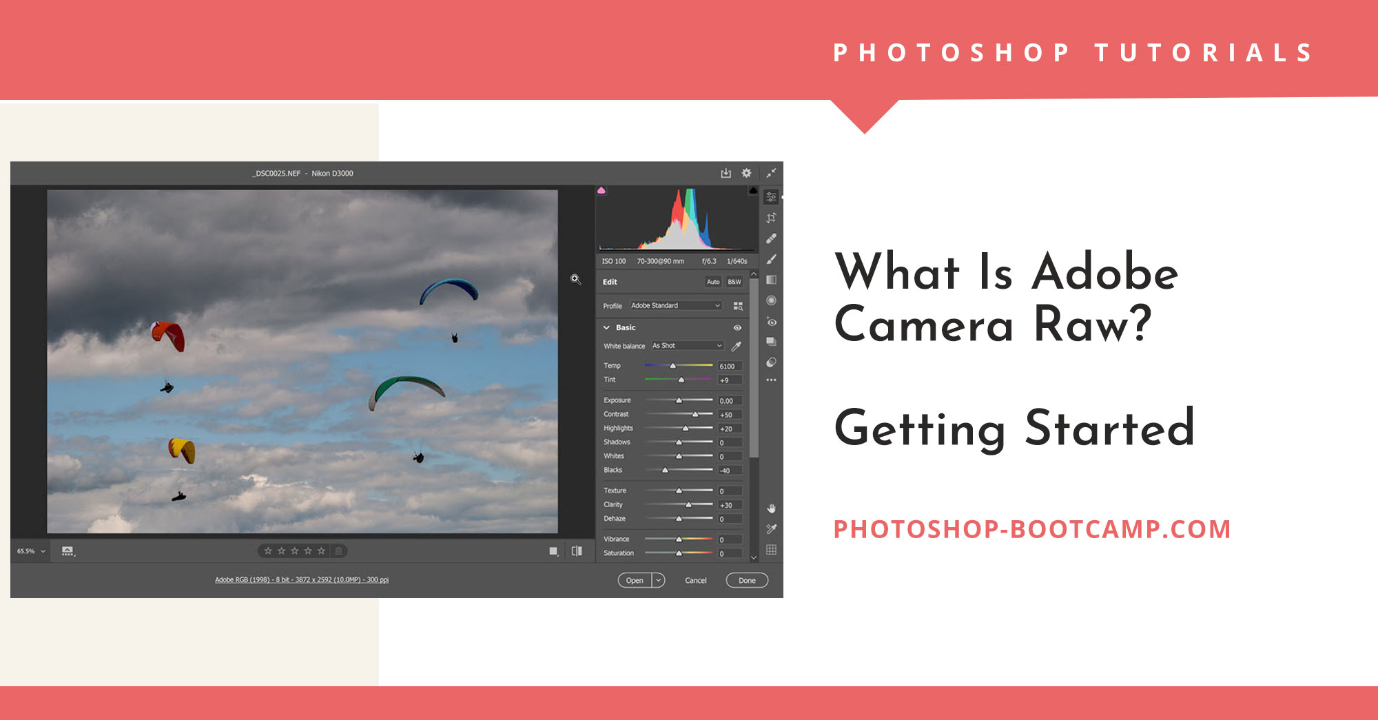What Is Adobe Camera Raw Fantastic For Photo Editing Photoshop For Beginners