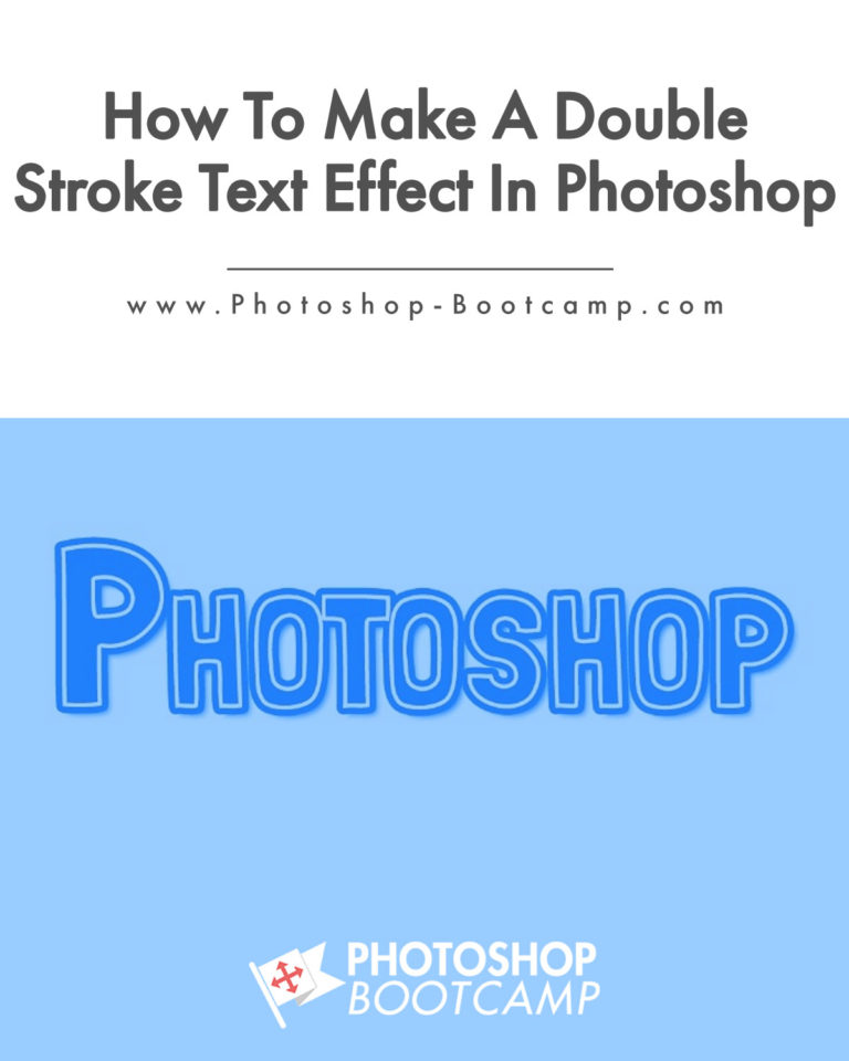 How To Make A Double Stroke Text Effect In Photoshop