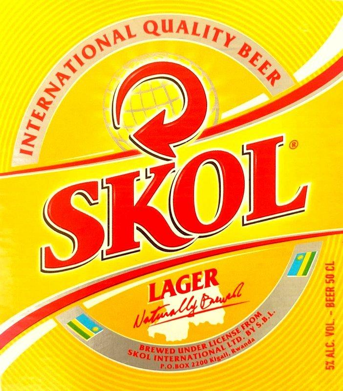 Skol Beer Label