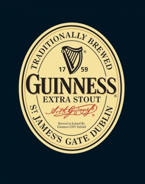 Guinness Stout Label Design