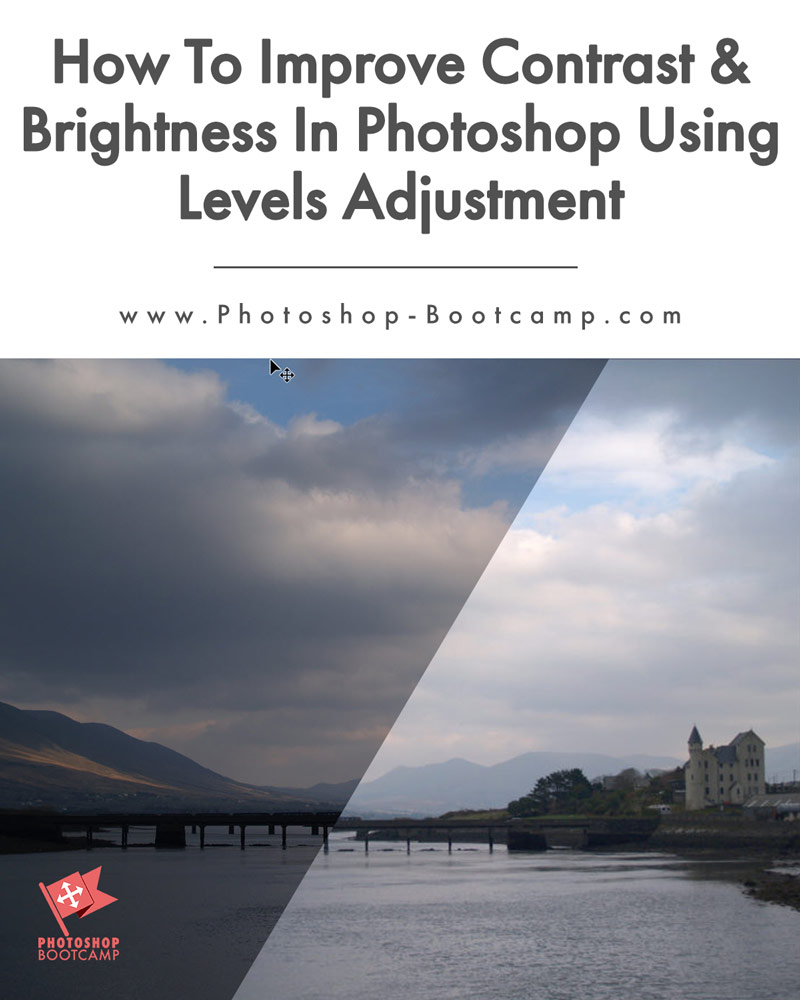 How To Improve Contrast & Brightness In A Dull Photo Using Levels ...