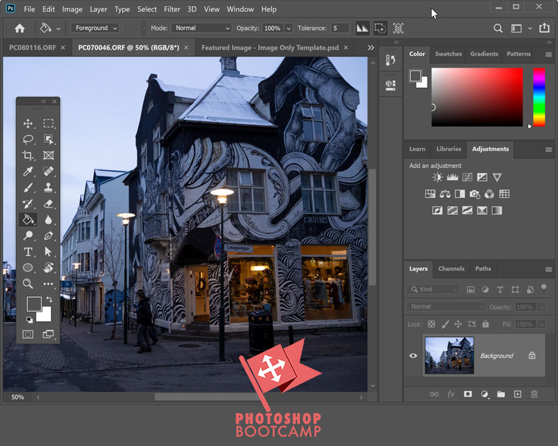 Photoshop Workspace Quick Tour