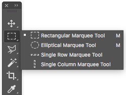 Rectangular Marquee Tool
