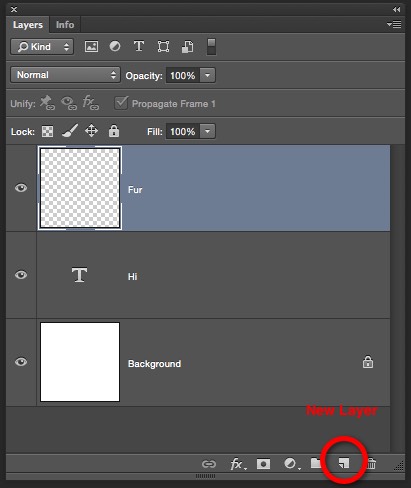 Photoshop Add New Layer