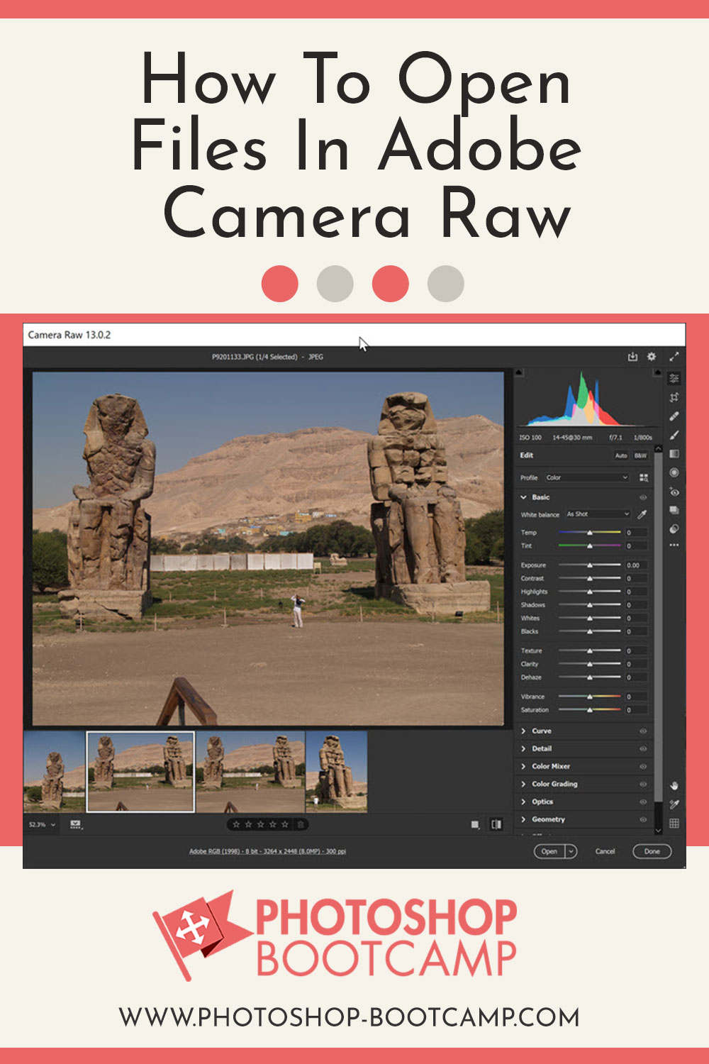 How To Open Camera Raw Files In Photoshop
